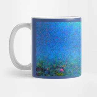 Coral Reef Pointillism Mug